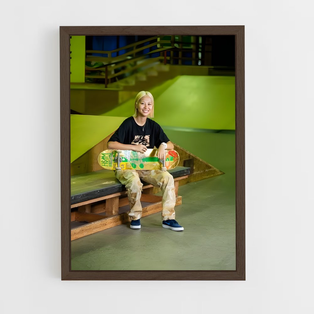 Poster Aori nishimura – affiche Skateboard (vue 5)